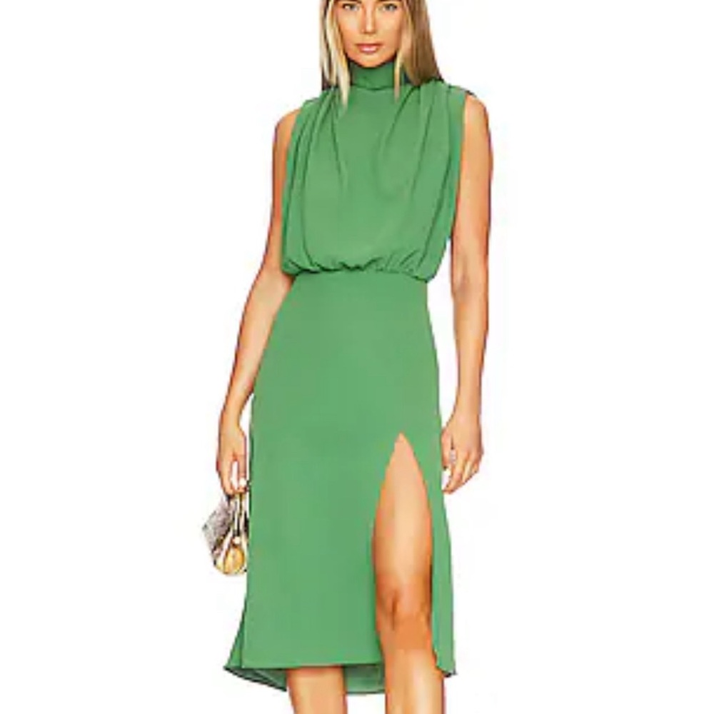 Amanda Uprichard “Franny” dress XS, color “cactus”